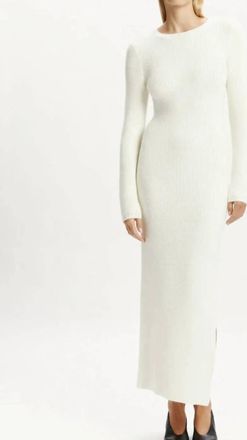 Bardot Kavala Knit Dress In Ivory