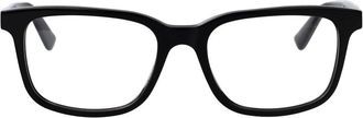 Alexander McQueen Signature Essential Squared Frame - unisex - Alexander McQueen - Glasses - Black - 54 MM - Accessories