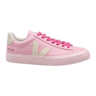 Veja Sneakers, female, Pink, Size: 10 US Campo Leather Sneakers