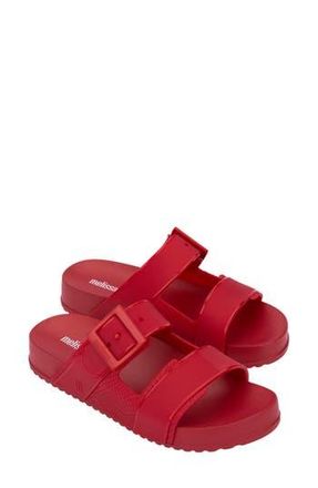 Melissa Cozy Connection Slide Sandal in Red at Nordstrom Rack, Size 7