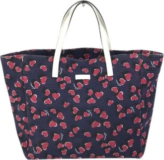 Gucci Pre-owned Tote Bags, female, Multicolor, Size: ONE SIZE Pre-owned Canvas gucci-bags