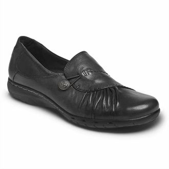 Cobb Hill Womens Paulette Slip-On Shoes In Black