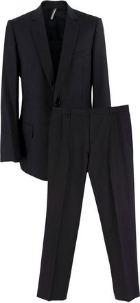 Dior Black Pinstripe Suit Set Size M