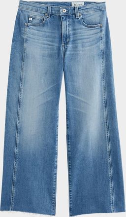 AG - Adriano Goldschmied Saige Wide-Leg Crop Jeans