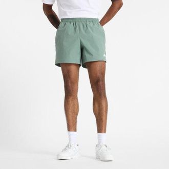 New Balance Hombre Athletics Stretch Woven Short 5 en Verde, Polywoven, Talla 2XL