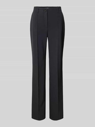 Marc Cain Bundfaltenhose mit Ges&auml;&szlig;taschen in Black, Gr&ouml;&szlig;e 34