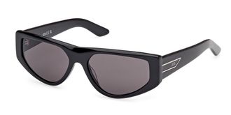 GCDS GD0055 01A Womens Sunglasses Black Size 56
