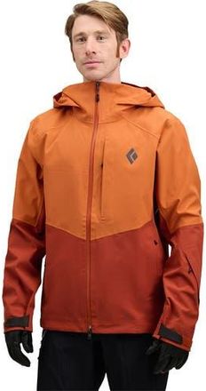 Black Diamond Recon Stretch Ski Shell - Mens in Saffron/burnt Sienna at Nordstrom, Size X-Large