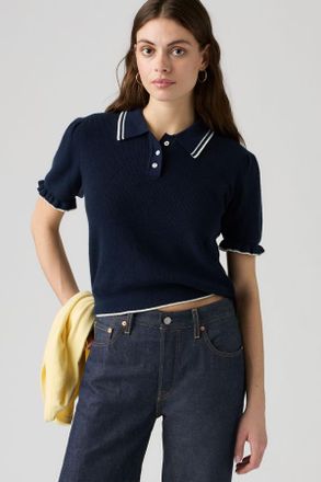 Levi's Supersoft Summer Short Sleeve Polo - Hombre - XS - Blue / Navy Blazer