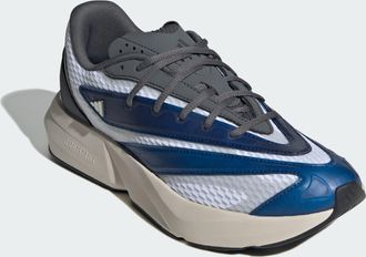 adidas Mens Lightblaze Shoes - White/Blue - Size UK 10.5