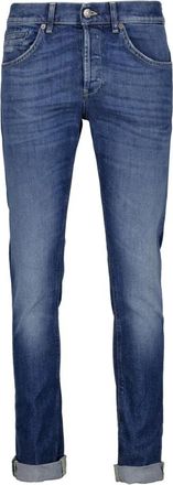 Dondup Slim-fit Jeans - Heren - Slim Fit Jeans - Blauw - W33 - Jeans