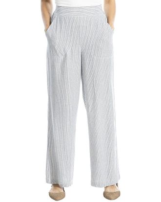 Max Studio Striped Wide Leg Pant