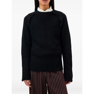 Ann Demeulemeester Ribbed-knit Sweater