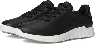 Ecco S Casual Lace Waterproof Golf Shoe Mens Golf Shoes Black : EU 45 (US Mens 11-11.5) D - Medium, Leather