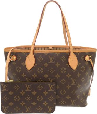 Louis Vuitton Brown Monogram Monogram Handbag Tote Bag (Pre-Owned)