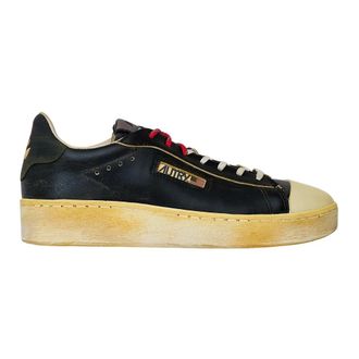 Autry Lage Sneakers - Dames - Sneakers - Zwart - 39 EU - Leer - Schoenen