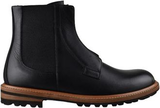 Dolce & Gabbana Siracusa Chelsea Boots - Heren - Chelseaboots - Zwart - 41 1/2 EU - Leer - Schoenen