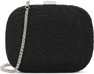 Kazar Zebra patroon clutch tas - Dames - Clutches - Zwart - ONE Size - Leer - Tassen
