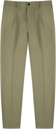 Incotex Pantaloni plissé - Verde