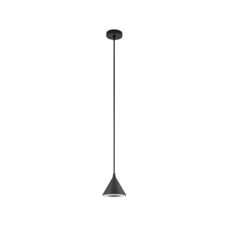 Lindby L&aacute;mpara para exterior de metal negro