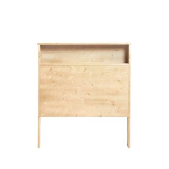 Hannun Cabecero de cama con almacenamiento de 100 cm en beige