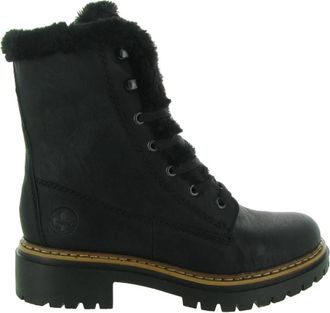 Rieker Stijlvolle Schoenen 78522 - Dames - Winterlaarzen - Zwart - 37 EU - Schoenen