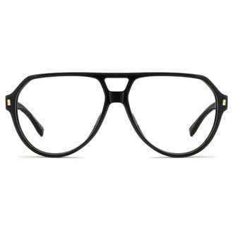 Dsquared2 D2 0204 Optical Frame - unisex - Dsquared2 - Glasses - Black - 58 MM - Accessories