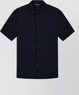 Emporio Armani cotton short-sleeve shirt