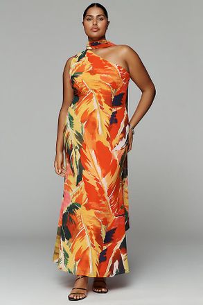 Hutch Sarita One-Shoulder Maxi Dress