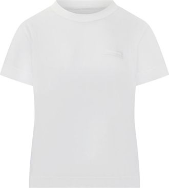 Givenchy White Logo Crew Neck T-Shirt