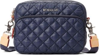 MZ Wallace Small Metro Quilted Nylon Camera Bag in Dawn at Nordstrom