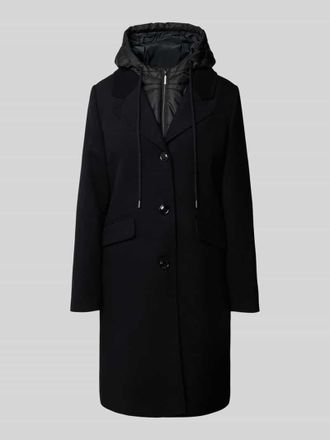 More & More More & More Regular Fit Mantel mit Viskose-Anteil in Black, Gr&ouml;&szlig;e 36