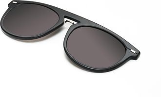 HUGO BOSS Mens 54mm Black Sunglasses BOSS1129CL-ON-807-54