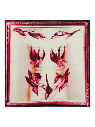 Jean Paul Gaultier printed sarong - women - Cotton - One Size - Neutrals