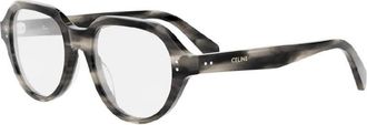 Celine Mens Black Square Eyeglass Frames CL50145I 005