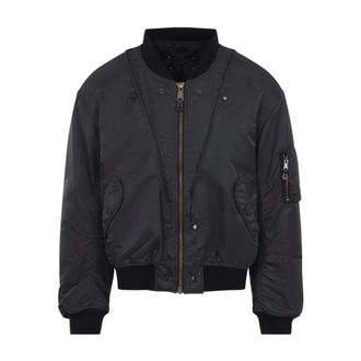Maison Margiela Omkeerbaar Bomberjack - Heren - Jassen - Grijs - Maat: M Polyamide