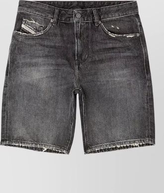 Diesel cotton denim shorts