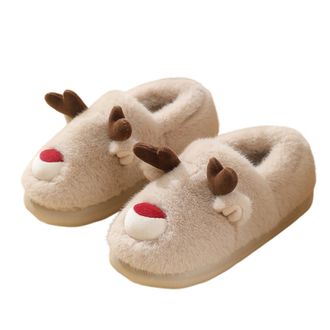 Generic Womens Slippers Cozy Winter Footwear For Indoor Shoes With Faux Comfortable Arch Support Soft Memory Foam Footbed Machine Washable Cozy House Slippers