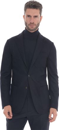 Canali Giacca sfoderata decostruita Blu Canali Uomo