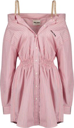 Miu Miu Mujer, Vestidos, Rosa, Talla: S