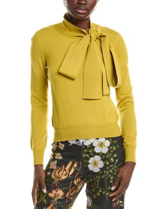 Oscar De La Renta Oscar De La Renta Wool Sweater