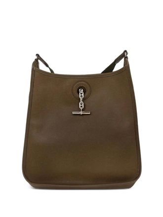Herm&egrave;s 2007 PM Vespa leather shoulder bag - Brown