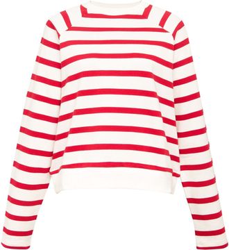 Mavi Sweatshirt MAVI Mavi Sweatshirt Crew Neck, Damen, Gr. L, rot, Obermaterial: 100% Baumwolle CO., Sweatshirts Sweatshirt