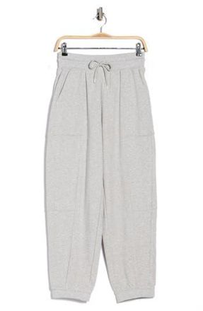 Yogalicious High Rise Washed Terry Joggers in Grey at Nordstrom Rack, Size X-Small