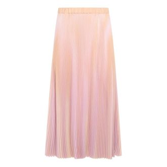 Fabiana Filippi Midi Skirts, female, Pink, Size: XS Pleated Midi Skirt