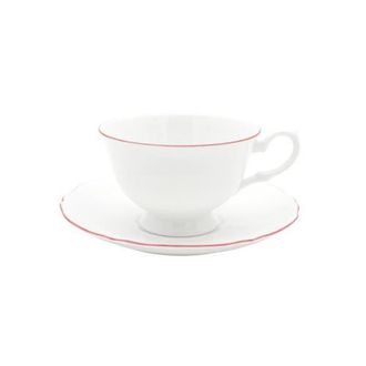Twig New York Amelie Tea Cup & Saucer in Roseate at Nordstrom