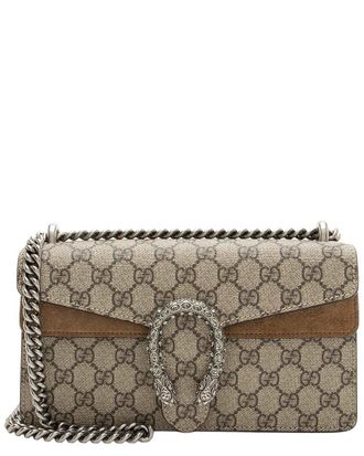 Gucci Gg Supreme Crystal Dionysus Medium E/W Shoulder Bag (Authentic Pre- Loved)