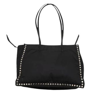 Prada Pre-owned Re-Nylon Tote Bag - Dames - Vintage Shopper - Zwart - ONE Size - Nylon - Vintage