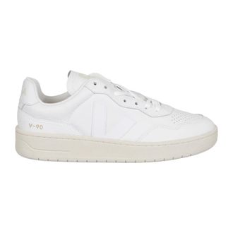 Veja Stijlvolle V90 O.t. Sneakers - Heren - Schoenen - Wit - Maat: 42 1/2 EU Leer