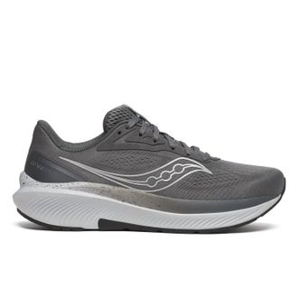 Saucony Mens Echelon 10 Running Shoe In Carbon/black